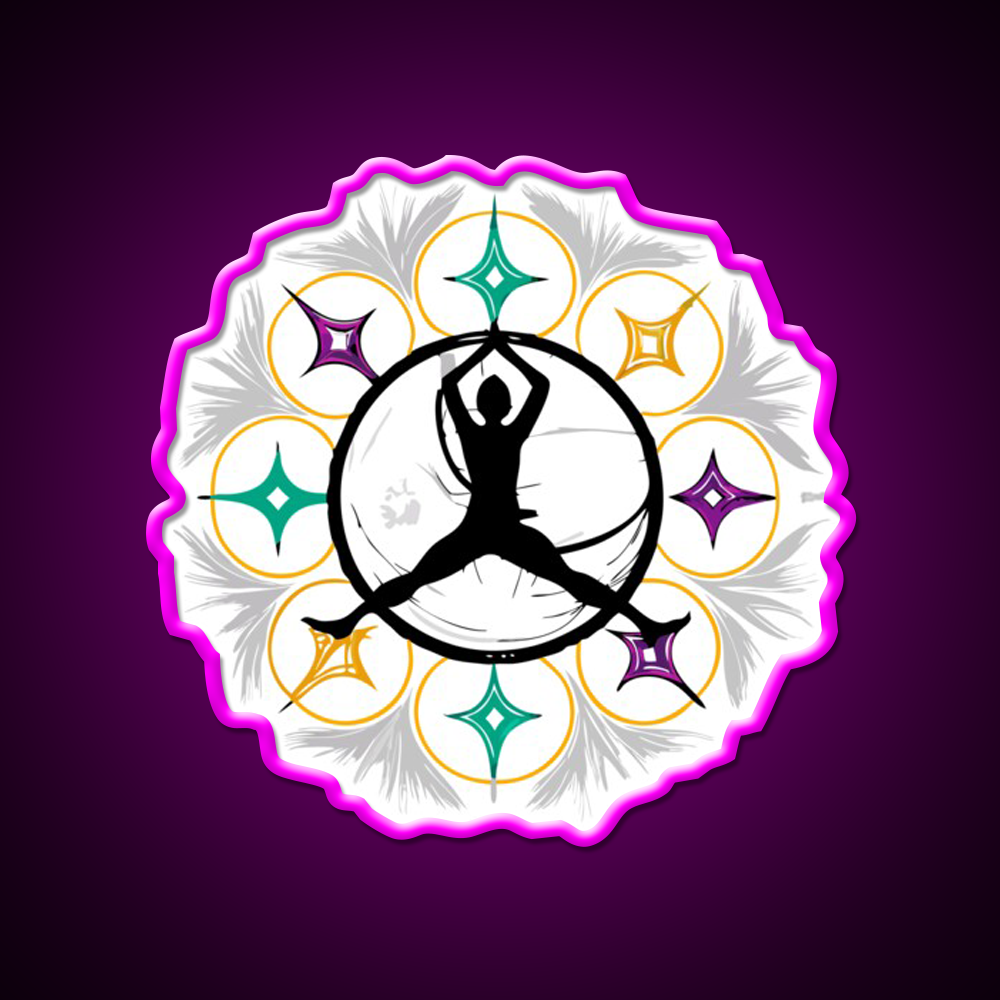 Yoga Led Neon Sign For Wellness Space Led Signage Rgb Color