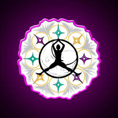 Yoga Led Neon Sign For Wellness Space Led Signage Rgb Color