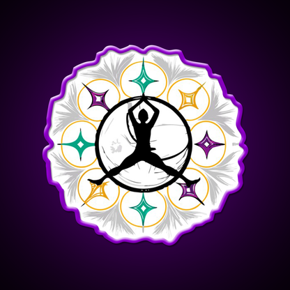 Yoga Led Neon Sign For Wellness Space Led Signage Rgb Color