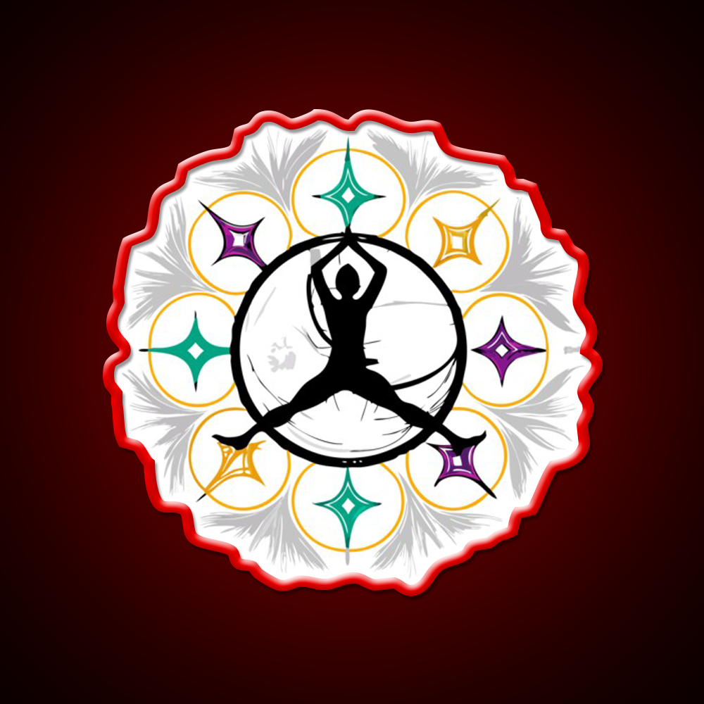 Yoga Led Neon Sign For Wellness Space Led Signage Rgb Color