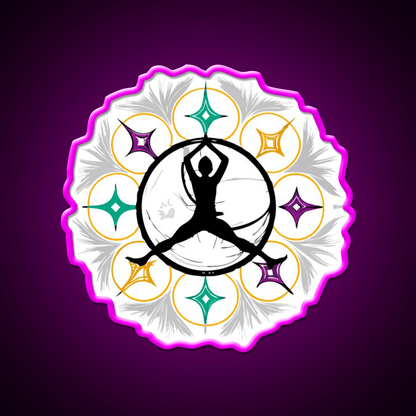 Yoga Led Neon Sign For Wellness Space Led Signage Rgb Color - Shineneon
