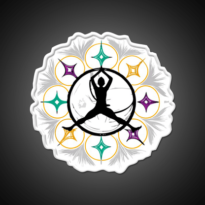 Yoga Led Neon Sign For Wellness Space Led Signage Rgb Color - Shineneon