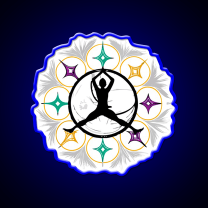 Yoga Led Neon Sign For Wellness Space Led Signage Rgb Color - Shineneon