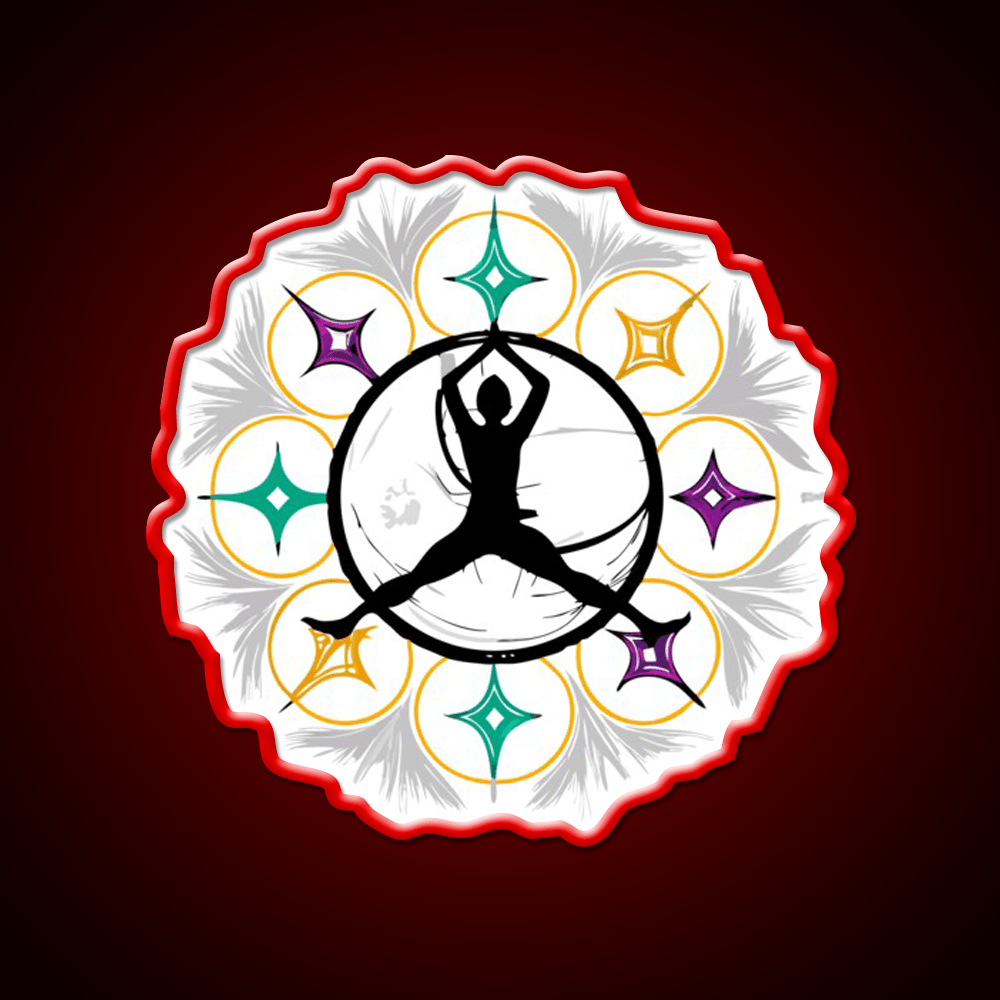 Yoga Led Neon Sign For Wellness Space Led Signage Rgb Color - Shineneon
