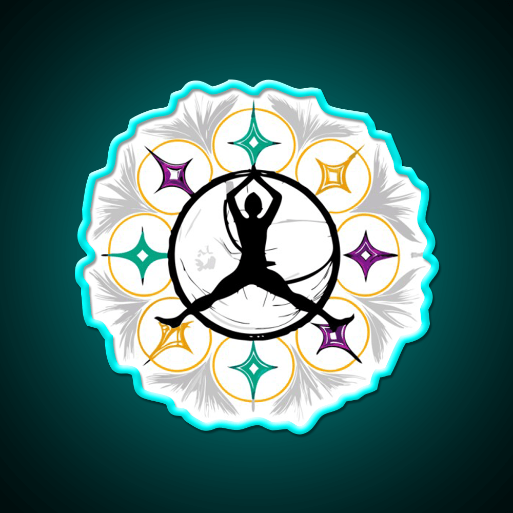 Yoga Led Neon Sign For Wellness Space Led Signage Rgb Color - Shineneon