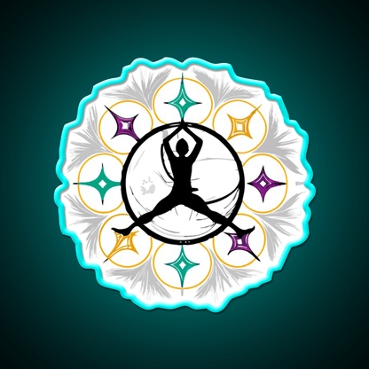 Yoga Led Neon Sign For Wellness Space Led Signage Rgb Color - Shineneon
