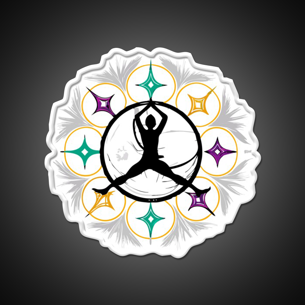 Yoga Led Neon Sign For Wellness Space Led Signage Rgb Color