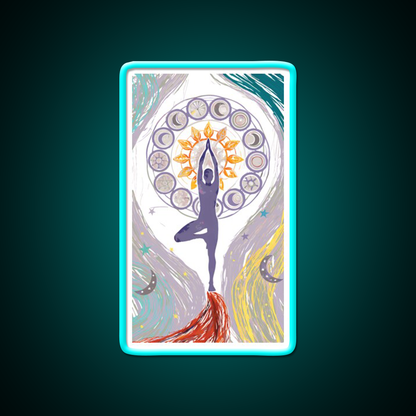 Yoga Led Neon Sign For Wellness Space Neon Decor Rgb Color