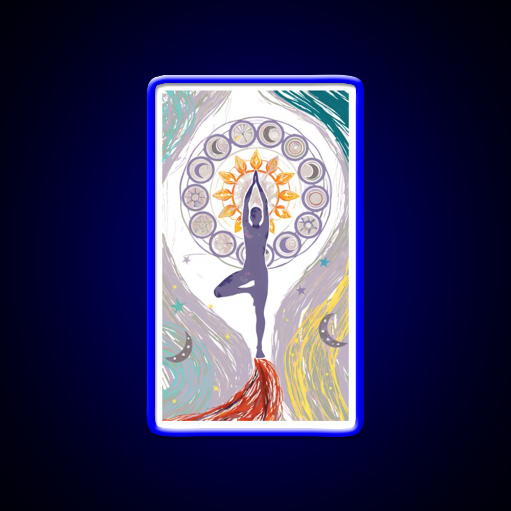 Yoga Led Neon Sign For Wellness Space Neon Decor Rgb Color