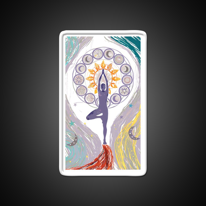 Yoga Led Neon Sign For Wellness Space Neon Decor Rgb Color