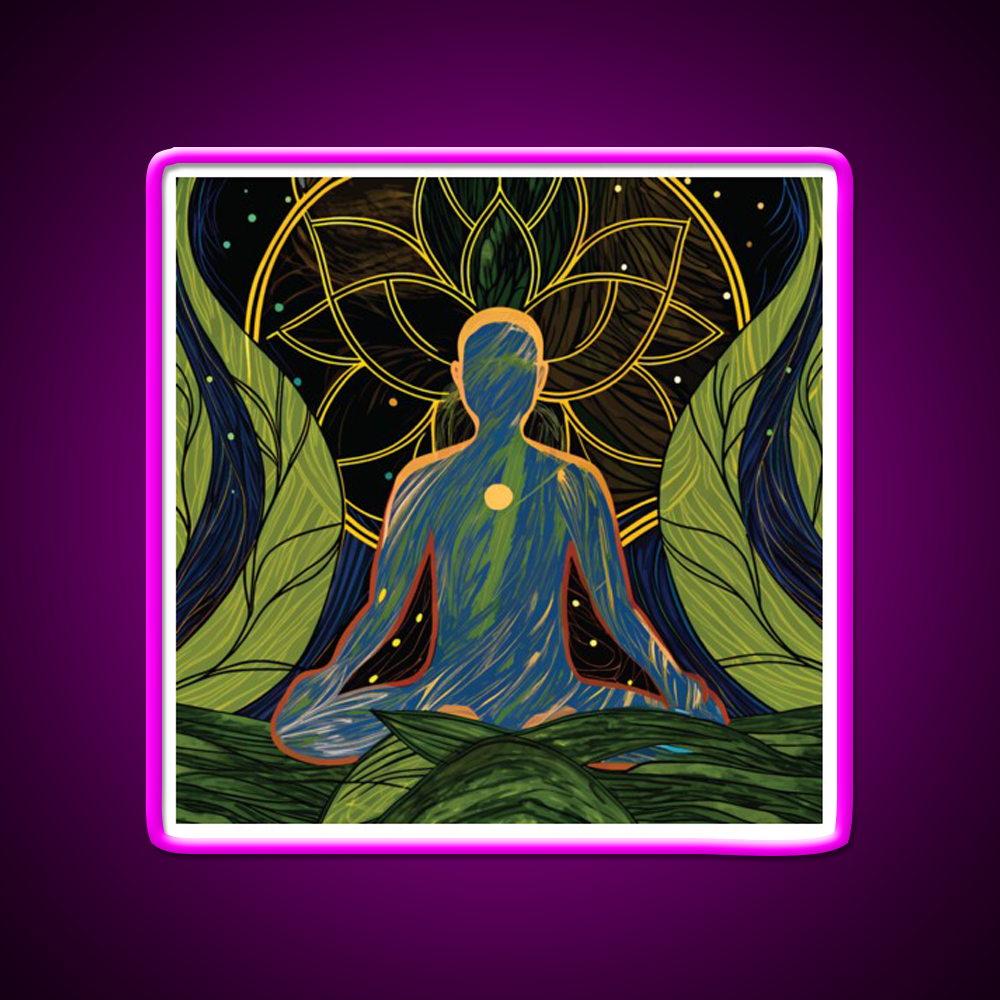 Yoga Led Neon Sign For Wellness Space Neon Light Rgb Color