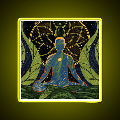 Yoga Led Neon Sign For Wellness Space Neon Light Rgb Color - Shineneon