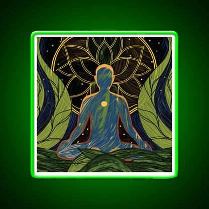 Yoga Led Neon Sign For Wellness Space Neon Light Rgb Color - Shineneon
