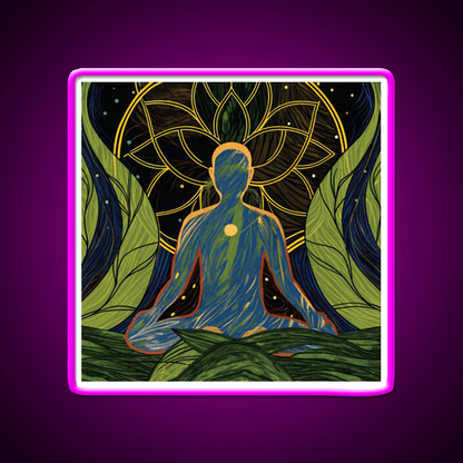 Yoga Led Neon Sign For Wellness Space Neon Light Rgb Color - Shineneon