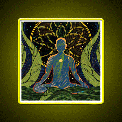 Yoga Led Neon Sign For Wellness Space Neon Light Rgb Color