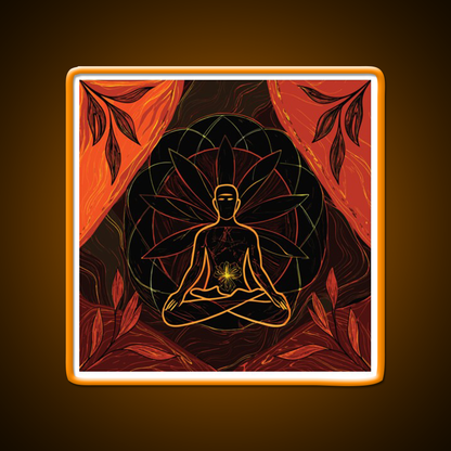 Yoga Led Neon Sign For Wellness Space Rgb Color