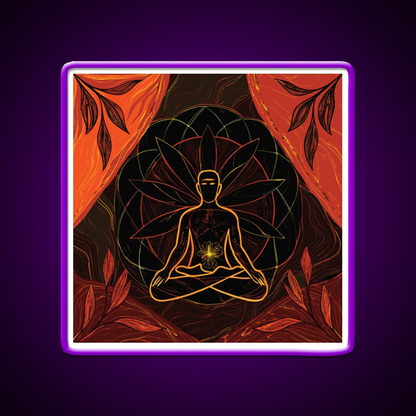 Yoga Led Neon Sign For Wellness Space Rgb Color