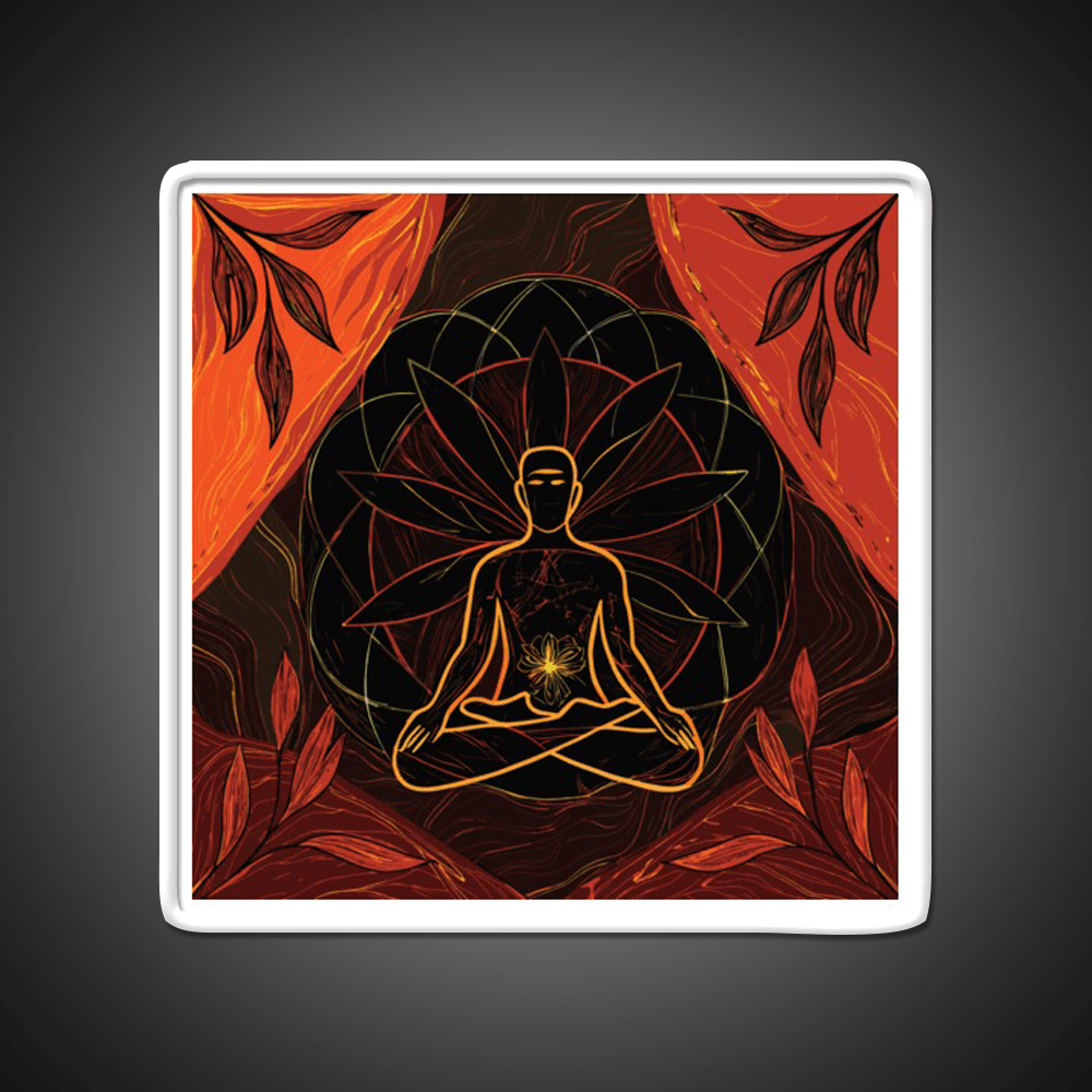 Yoga Led Neon Sign For Wellness Space Rgb Color - Shineneon