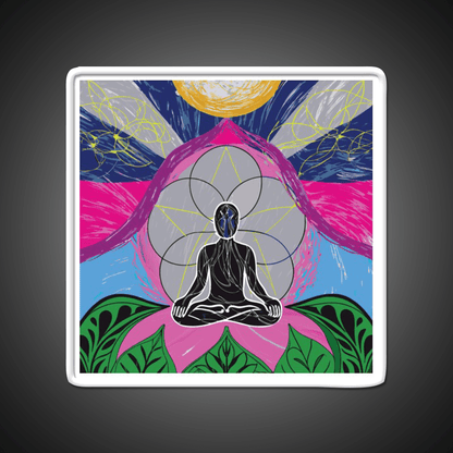 Yoga Led Neon Sign For Wellness Space Wall Sign Rgb Color - Shineneon