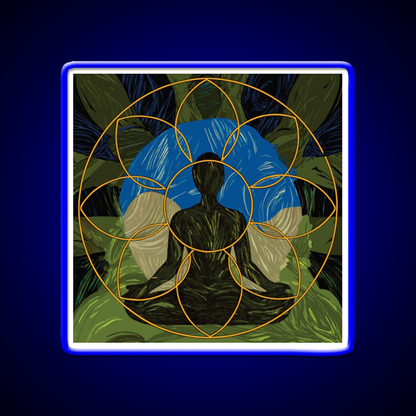 Yoga Led Neon Sign For Wellness Space Yoga Studio Light Sign Rgb Color