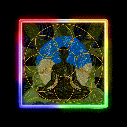 Yoga Led Neon Sign For Wellness Space Yoga Studio Light Sign Rgb Color