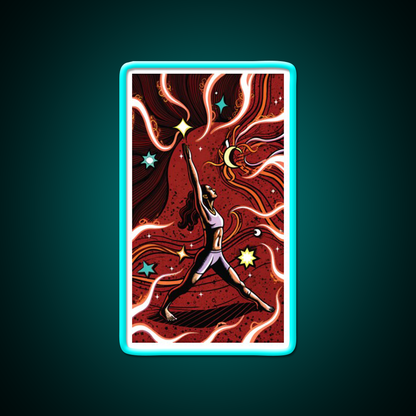 Yoga Led Neon Sign For Wellness Space Yoga Studio Practice Rgb Color