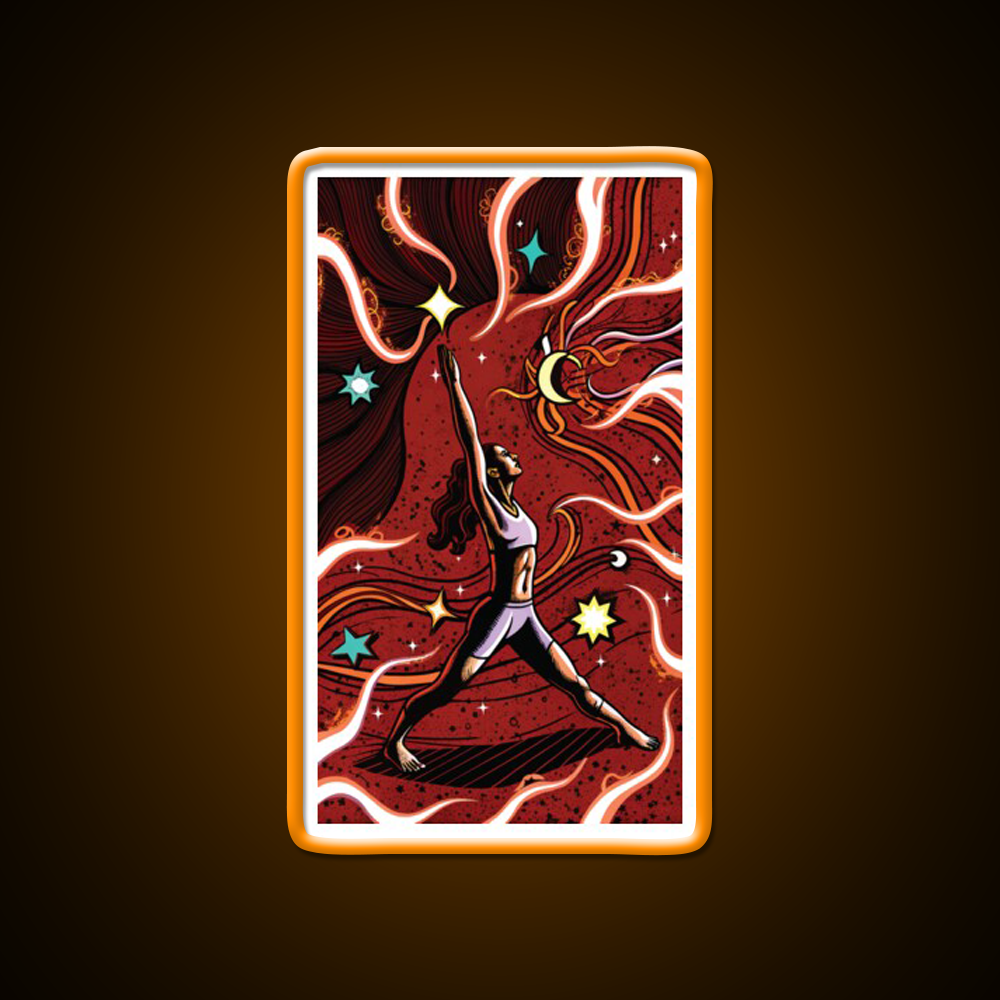 Yoga Led Neon Sign For Wellness Space Yoga Studio Practice Rgb Color