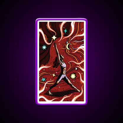 Yoga Led Neon Sign For Wellness Space Yoga Studio Practice Rgb Color