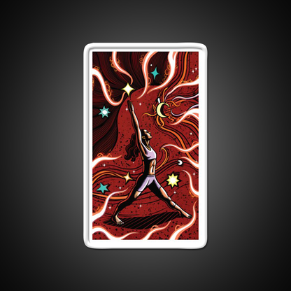 Yoga Led Neon Sign For Wellness Space Yoga Studio Practice Rgb Color