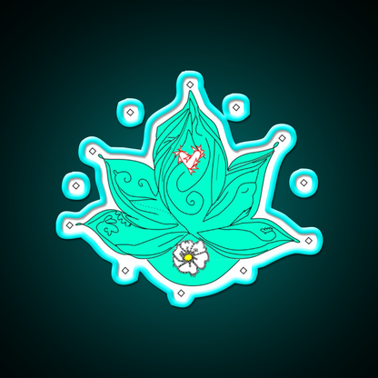 Yoga Led Neon Sign For Wellness Space Yoga Studio Wall Art Rgb Color