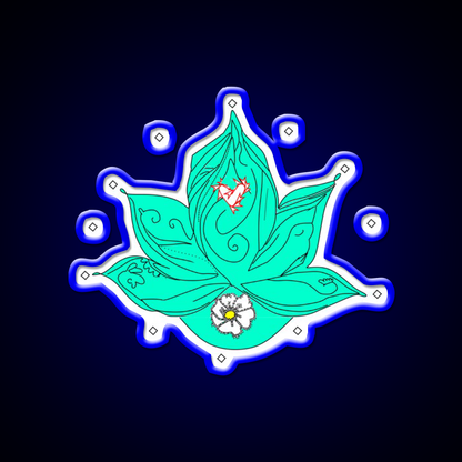 Yoga Led Neon Sign For Wellness Space Yoga Studio Wall Art Rgb Color