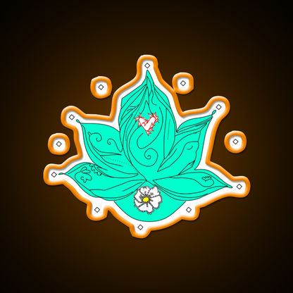 Yoga Led Neon Sign For Wellness Space Yoga Studio Wall Art Rgb Color