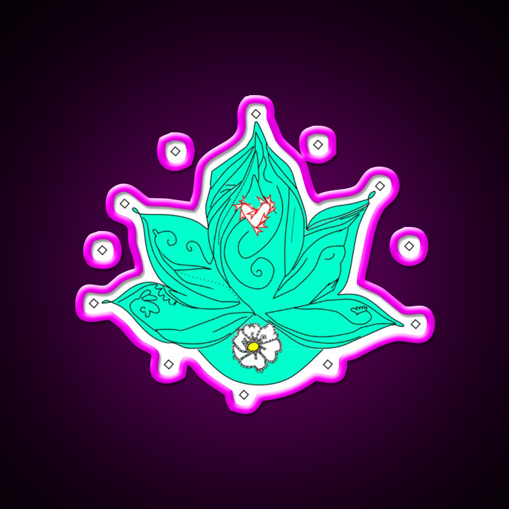 Yoga Led Neon Sign For Wellness Space Yoga Studio Wall Art Rgb Color