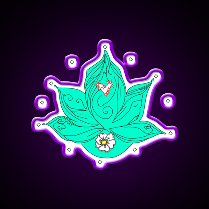 Yoga Led Neon Sign For Wellness Space Yoga Studio Wall Art Rgb Color