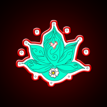 Yoga Led Neon Sign For Wellness Space Yoga Studio Wall Art Rgb Color