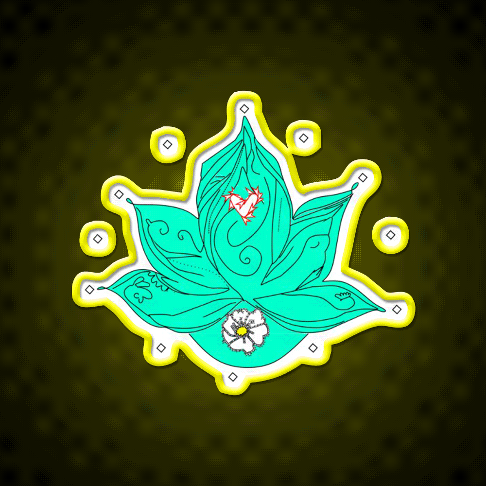 Yoga Led Neon Sign For Wellness Space Yoga Studio Wall Art Rgb Color