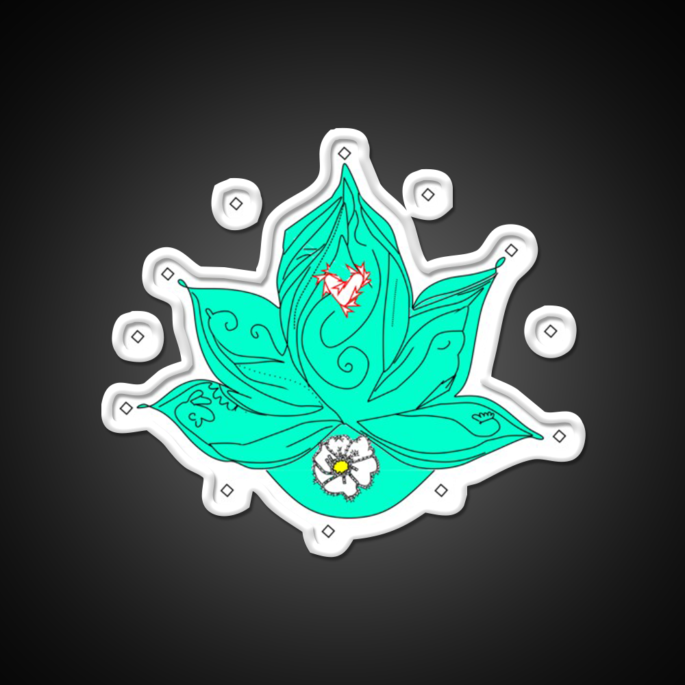 Yoga Led Neon Sign For Wellness Space Yoga Studio Wall Art Rgb Color