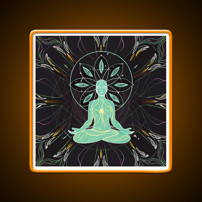 Yoga Led Neon Sign For Wellness Space Yoga Studio Wall Sign Rgb Color - Shineneon