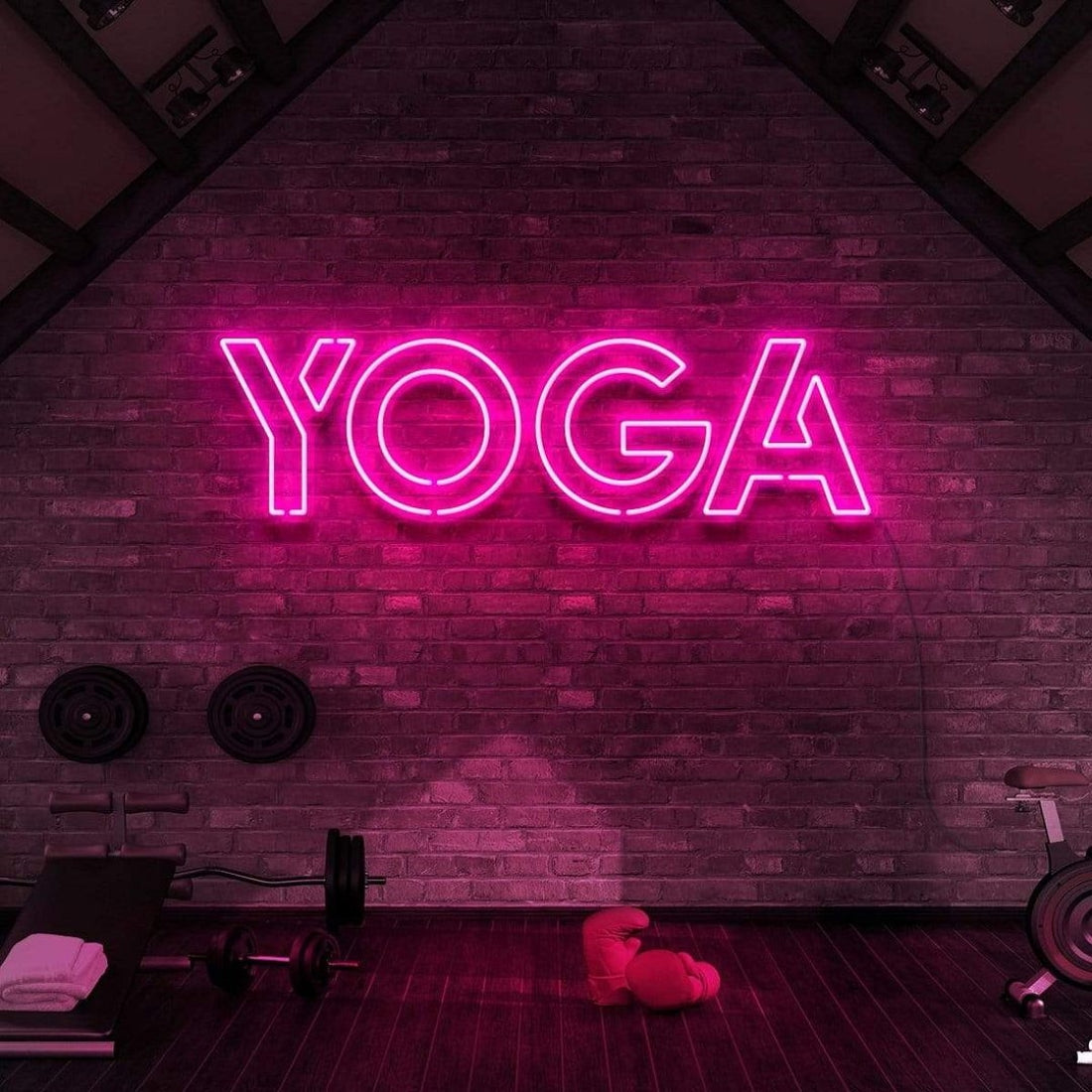 Yoga Led Sign Business Neon Sign