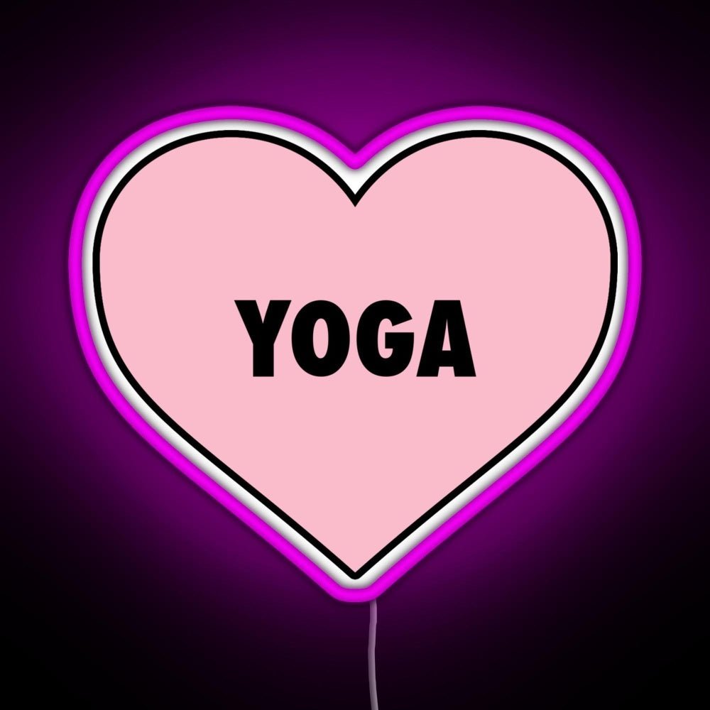 Yoga Love Rgb Neon Sign - Shineneon