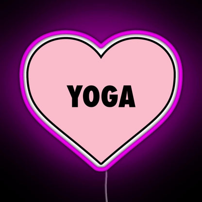 Yoga Love Rgb Neon Sign - Shineneon