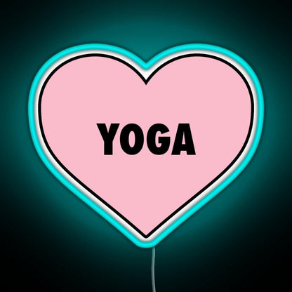 Yoga Love Rgb Neon Sign - Shineneon
