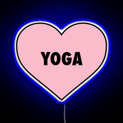 Yoga Love Rgb Neon Sign - Shineneon