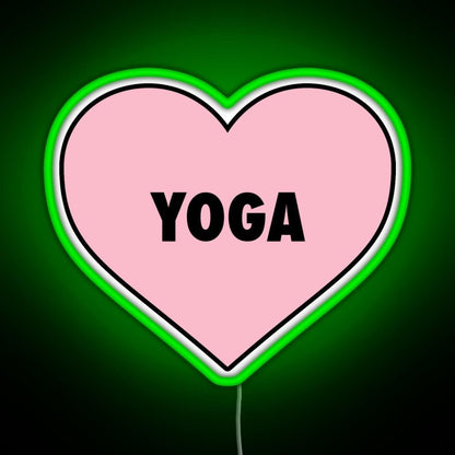 Yoga Love Rgb Neon Sign - Shineneon