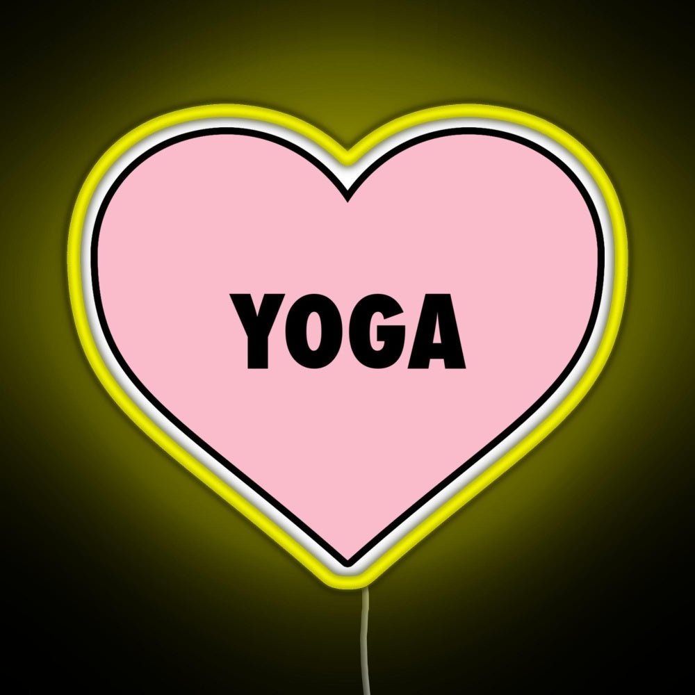 Yoga Love Rgb Neon Sign - Shineneon