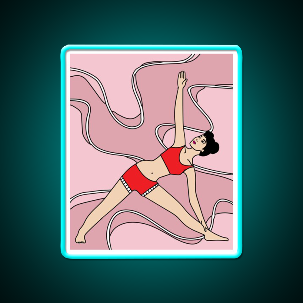 Yoga Meditation Relaxation Yoga Led Neon Sign For Yoga Lovers Rgb Color