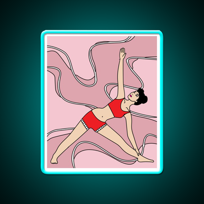 Yoga Meditation Relaxation Yoga Led Neon Sign For Yoga Lovers Rgb Color