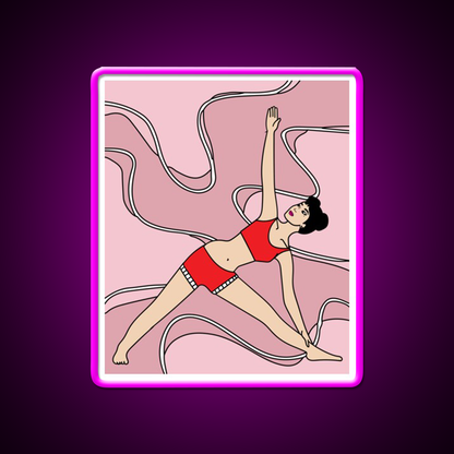 Yoga Meditation Relaxation Yoga Led Neon Sign For Yoga Lovers Rgb Color