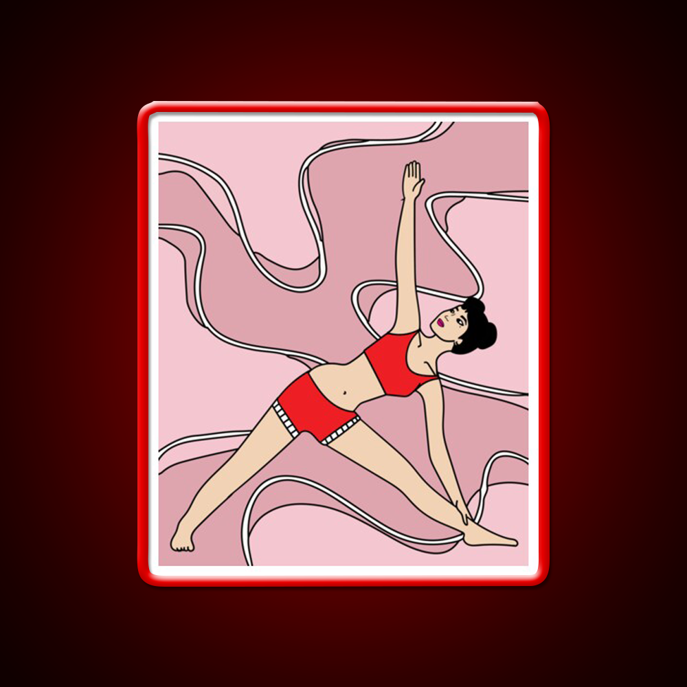 Yoga Meditation Relaxation Yoga Led Neon Sign For Yoga Lovers Rgb Color