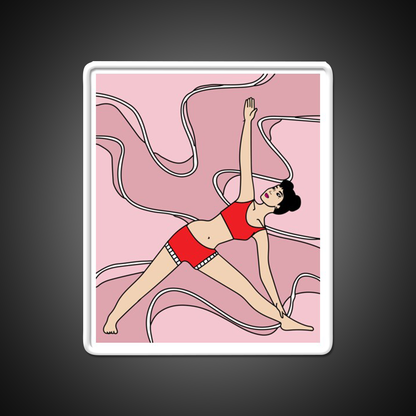 Yoga Meditation Relaxation Yoga Led Neon Sign For Yoga Lovers Rgb Color